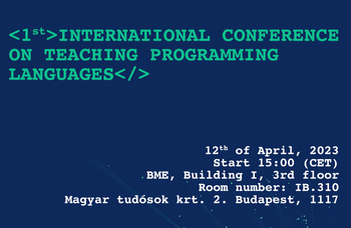 <1st>International Conference on Teaching Programming Languages</>