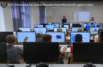ELTE Informatikai Kar Savaria Műszaki Intézet Minimérnök napközis tábor