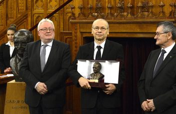 Gábor Dénes-díjat kapott Dr. Weisz Ferenc