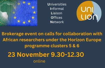 Horizon Europe: online EU-Afrika partnerkereső