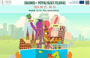 Erasmus+ hallgatói pótpályázatok 2024/2025