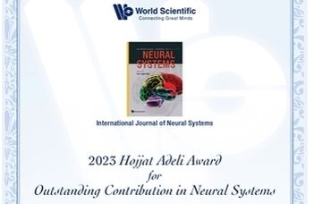 A Publication of the Signals and System Research Group receives a Hojjat Adeli Award